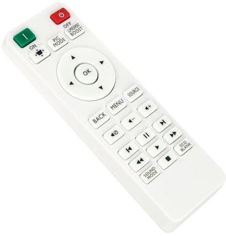 ROLLGAN RCV013,5J.JGY06.001 Ersetzte Fernbedienung Anwendbar für BenQ Projectors TH685P TH685i TK700 TH671ST TH585 TH585P TH685 TK700ST W1130 TH690ST TH575