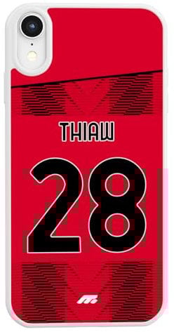 MYCASEFC Coque Football Malick Thiaw Milan Personnalisée Xiaomi Poco F3 Pro. Housse de Football pour Smartphone pour Les Fans de Football - Idée Cadeau - Design de qualité supérieure.