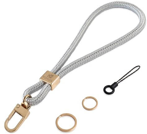 YOYOL Schlüsselkette, Schlüsselband für das Handgelenk, Schlüsselanhänger, Schlüsselring, cooler Schlüsselanhänger für Frauen & Männer