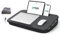 Lap Desk, Lap Trays with Bean Bag Cushion, with Cushion Removable and Washable, Laptop Tray, Fit up to 17.3 in Laptop, for Home Office/Bed/Sofa, Istudyniture (Deep Black, Large)
