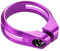 Sattelklemme Rennrad Sattelstütze Klemme 34,9mm Sattelrohr Mit Titan Schraube MTB Fahrrad Schellen Radfahren Zubehör Sattelklemme(34.9 purple)