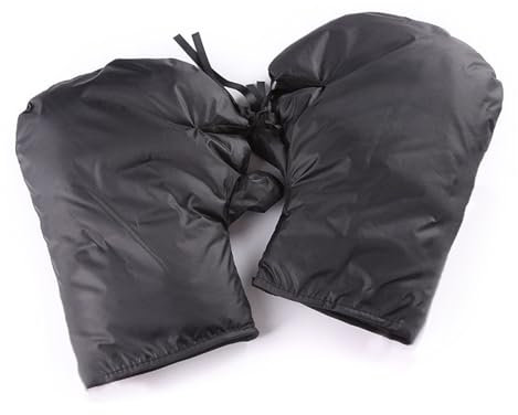 Xiedonse 1 Paar Kinder Roller Handschuhe Verdickte Warme Fäustlinge Handmuffs für Jungen Mädchen Winddicht Fahrrad Reithandschuhe