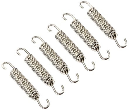 SEWOART 6stücke Auspufffeder Motorrad Aus Edelstahl Drehhaken Feder Für Auspuff System Motorrad Schutz Zubehör Werkzeug