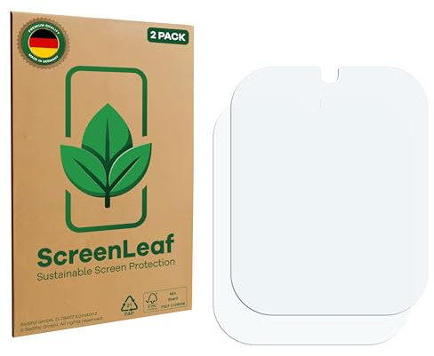ScreenLeaf 2 Stück Schutzfolie für Okyuk D-T18 [nachhaltiger Displayschutz, Folie, transparent, kratzfest]