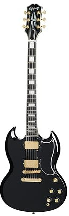 Epiphone SG Custom Ebony - Double Cut Modelle