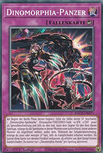 Dinomorphia-Panzer Common BACH-DE071 - Battle of Chaos - mit GamersHeaven Cardboard Guard