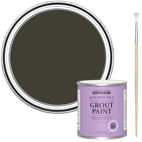 Rust-Oleum Stain-Resistant Kitchen Tile Grout Paint - Wallington 250ml