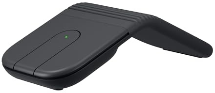 Logitech Mobi Fold, ultramobile Maus für unterwegs | Klein und leicht, Touch-Scroll, leise Klicks, 4K DPI, Bluetooth, für Windows-PC, Mac, Chromebook, Android, ipad - Graphit