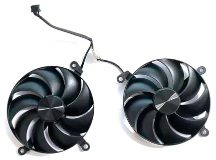 Laptop parts For Lenovo for RTX 4090 for Savior graphics card cooling 4PIN 95MM FD10015M12D DC 12V 0.45A GPU fan(2 FAN)