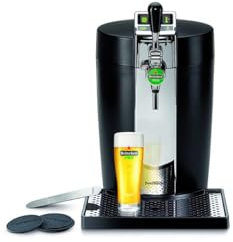 Krups YY2932FD 5L Distributeur de bière – (6,65 kg, 300 x 490 x 460 mm, 70 W), Thermoplastique, Noir