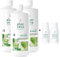 LR Aloe Vera Drinking Gel Sivera 3 x 1000 ml plus 2 x Aloe Vera Rotationsflasche (unbefüllt) für unterwegs, 90 ml
