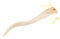 Prettyland 60cm Statikfrei lang-haar glatt Zopf Pferdeschwanz one-Piece Clip-In Haarteil Extensions Weiß-blond 613