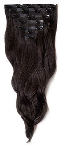Brown Black - Seamless Clip In Remy Human Hair Extensions | Foxy Locks (20 200g)