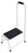 Oypla Single Caravan Step Stool Steel Non Slip Rubber Tread Safety with Handle