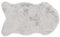 CB Home & Style Kunstfell Dekofell Teppich rosa grau Taupe Creme Sitzkissen Lammfellimitat Felloptik Verschiedene Größen (Grau, 60 x 180 cm)