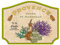 Plaque métal murale Rétro : Savon de Marseille et Cuisine Provençale, L 33 cm