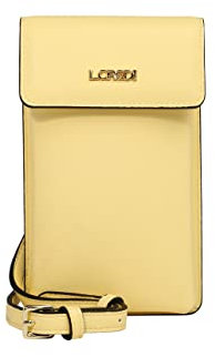 L. CREDI Handtasche Ilira mit Label-Applikationen Damen