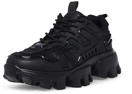 Steve Madden Men's Ponce Sneaker, Black, 7