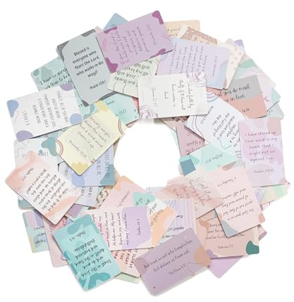 Mr. Pen- Prayer Cards, 70 Unique Bible Verse Cards, Mini Scripture Cards, Prayer Cards for Women and Men, Scripture Cards with Bible Verses, Christian Cards, Scripture Prayer Cards
