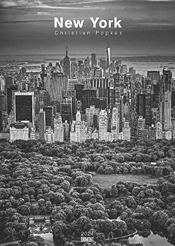 New York - Christian Popkes - Kalender 2024 - DUMONT-Verlag - Foto-Kalender - Wandkalender - 50 cm x 70 cm