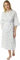 iTRONiK NEW Ladies Floral Poly Cotton Nightdress Floral Dressing Gown Robes Wrap Size 10-30 Plus Size Pink Lilac or Blue (Lilac, 24-26)