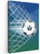 MuchoWow© Leinwand Bilder Klein 20x30 cm Mini Wanddeko Wohnzimmer Aesthetic Room Decor Deko Zimmer Wandbilder Modern Bild auf Leinwand Kinderzimmer - Fußball - Netz - Jungen - Jungs
