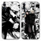2 Stück Handyhülle für Apple iPhone 11 Hülle 6.1'', Anime Motiv Gojo Satoru Itadori Yuji Manga Muster Schutzhülle Jungs Case Schutz der Linse Design Silikon Cover Stoßfest, Schwarz1