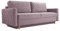mb-moebel Schlafsofa Sofa mit Schlaffunktion und Bettkasten Couch für Wohnzimmer Polstersofa Sofagarnitur Wohnlandschaft mit Bettfunktion - 215x100x94 cm NOLEN (Rosa - NOEL 07)