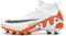 IFIKK Herren Fußballschuhe Stiefeletten Kinder Leder Fußballtraining Turnschuhe rutschfeste Sport Training Professionelle Stollen Fußballschuhe (KV04,37)