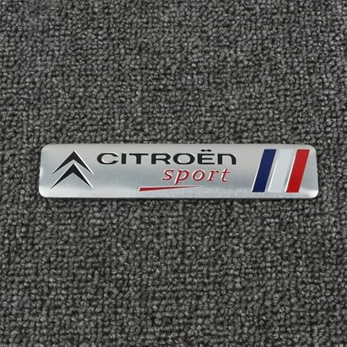 Auto Emblem Aufkleber für Citroen C1 C2 C3 C4 C4L C5 C5X C6 DS3 DS4 DS LS DS6 Sega Elysee DS5, Abzeichen Logo, Buchstaben Wort Emblem-Aufkleber Auto Sticker Body Logo Abzeichen Dekoration Aufkleber