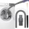 Dryer Vent Cleaner Kit Compatible with Shark Dryer Lint Vacuum Attachment for Shark NV350 NV351 NV352 NV353 NV360 NV356E NV500 NV501 NV503 Series Cordless Vacuum Cleaner Removes Deep Lint