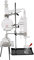 Essential Oil Distillation Kit 500ml Home Distiller Distilling Purifier Glassware Kits Essential Oil Pure Water Glassware Kits Clear Distillation Equipment for Distillation, Separation, Purification