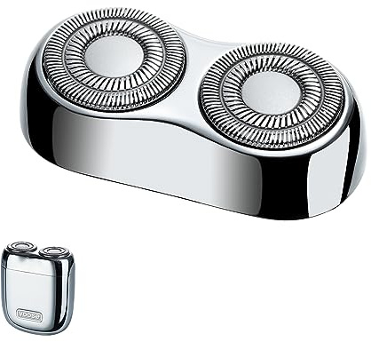 yoose Mini 2.0 Rasierer Ersatz-Scherkopf, magnetische und IPX7 Wasserdicht