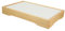 KICHOUSE 1 Juego Hielo Fresco Frío Bandeja De Enfriamiento De Alimentos Sushi Acuerdo para Plato Fuente De Servir Refrigerada Placa De Enfriamiento Bambú