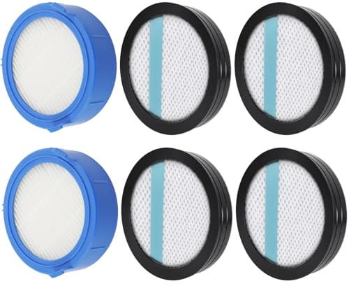 Rebirthcare Filter für AEG ASKW4 / ESKW4 / FX8 / AZE156 /8000, ersatzteile für AEG akku staubsauger, filter für aeg ultimate 8000 Akku-Staubsauger, 4 Vormotorfilter, 2 Hygienefilter