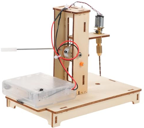 WESIEVYA Mini Perceuse à Colonne Établi Perceuse De Bureau Petite Kit Diy Pour Bricolage Domestique Perçage Précis Sans Effort Base Stable Pour Travaux De Perçage