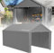 YRHome Tente de rangement, 3 x 6 m, avec toit en polyéthylène, PVC, imperméable, résistante à la déchirure, pour voiture, SUV, camion, bateau et rangement mobile, gris
