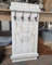 unbekannt SHABBY FRACHTKISTE WANDGARDEROBE HOLZ Welcome to our home GARDEROBE VINTAGE RETRO (antikweiss) Hygge Cozy rund