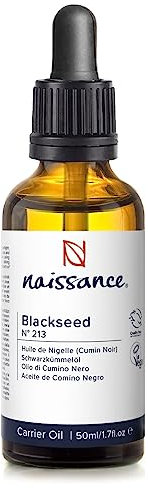 Naissance Schwarzkümmelöl (Nr. 213) - 50ml - Kaltgepresst für Haare, Haut, Gesicht, Massage
