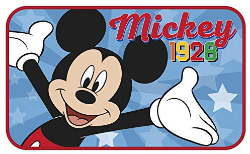 ARDITEX Teppich Mickey Mouse Mädchen 45 x 75 cm Vlies