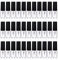 Enslz Parfümzerstäuber, nachfüllbar, Mini, Leer, Reise, transparent, nachfüllbar, Glasflaschen, 30 Stück (2 ml, schwarz)