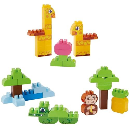 Coffre jungle 200 pieces - Abrick