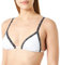 Calvin Klein Damen Bikinitop Triangel Gepolstert, Weiß (PVH Classic White), M