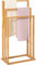 TIENDA EURASIA - Toallero, Toallero de pie en Bambu, Diseño Nordico, Colgador de Toallas de 3 Alturas de Madera, Toallero Baño de Tamaño 42 x 24 x 82 cm