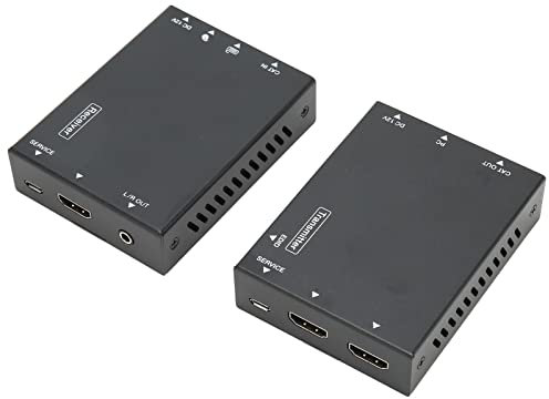Extension de Signal USB d'interface Multimédia HD, Extension d'interface Multimédia HD HDC EDB70SK 4K 60Hz pour l'enseignement de la Télévision pour l'affichage sur Grand écran (Prise UE)