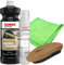 Craft-Equip Leder-Reinigungs-Set bestehend aus dem SONAX 1000ml Profiline Leather Cleaner + SONAX Foamsprayer + Zubehör (Microfasertuch, Lederbürste)