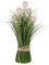 Ideen mit Herz | Deko-Knopfgras | Kugelgras | Grasbündel | Ziergras mit rosa Blüten | 30 cm hoch