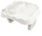 Support gonflable pour piscine avec plateau réglable antidérapant pour la relaxation (beige)