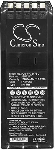 CS-PF7217SL Akku 2200mAh Kompatibel mit [Fluke] 741, 741B, 743, 743B, 863, 865, 867, 867B, DSP100, DSP2000 Ersetzt BP7217
