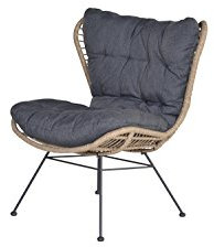 Garden Impressions 07608GT Lounge Chair, Natural Rotan, 89 x 79 x 103 cm